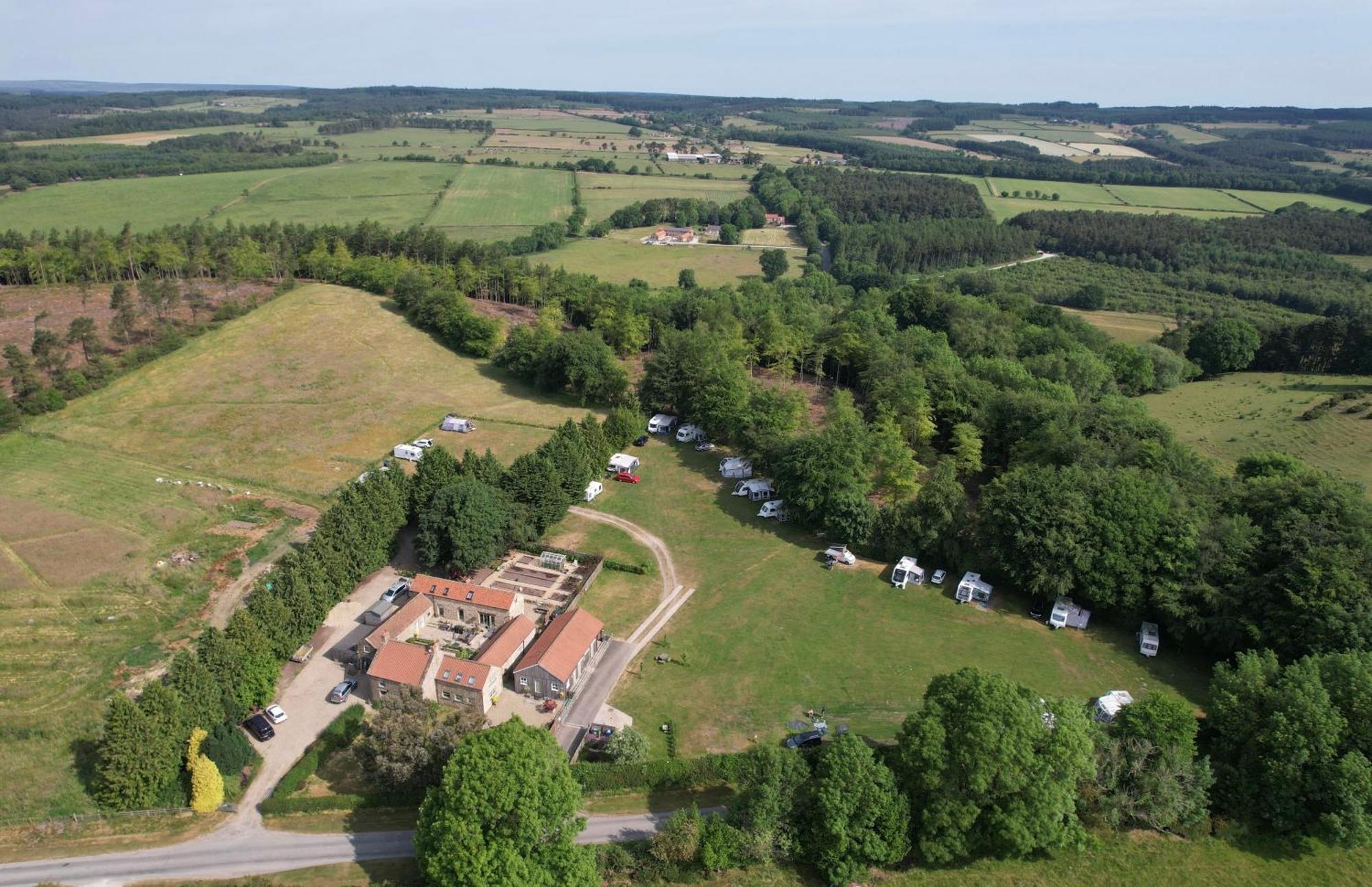 מלון פיקרינג Bank Top Camping-North York Moors With Pitches For Caravans, Camper Vans And Tents מראה חיצוני תמונה
